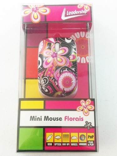 Mini Mouse Florais USB