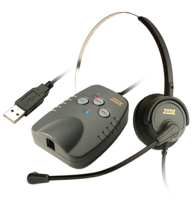 Headset c/ Adaptador USB