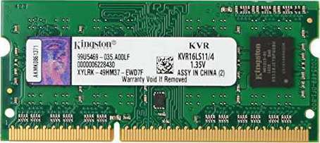 Memória DDR-3 4GB 1600MHZ (Notebook)