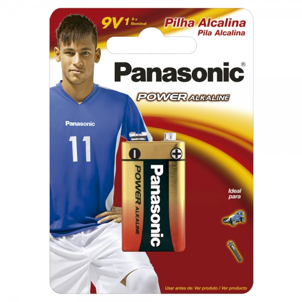 Bateria Panasonic 9V 