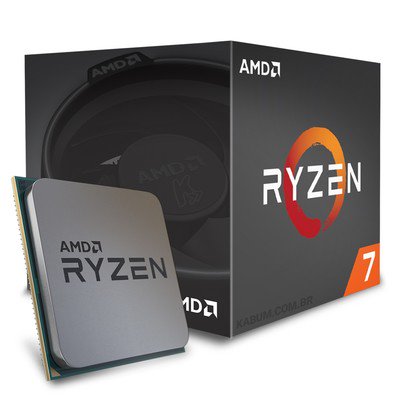 Processador AMD Ryzen 7 1700 3.0 até 3.7GHz 20MB 